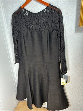 just taylor lace dress BRAND NEW Just Taylor Eyelet/Lace Dress Size 4